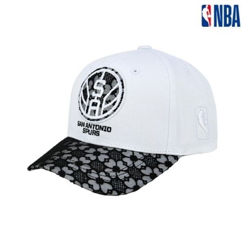  NBA-KIDS KIDS 주니어 샌안토니오 스퍼스 레이스 챙배색 볼캡 모자 K195AP419P