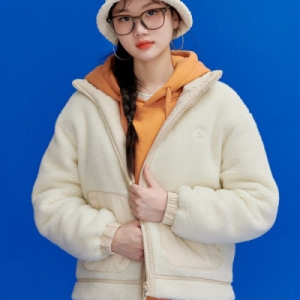  체이스컬트 여 BFRG4353D0X 리버시블 하이넥 양털 집업