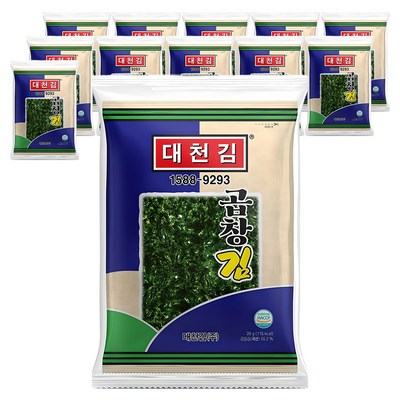 대천김 곱창김 전장 D736 20g 12개