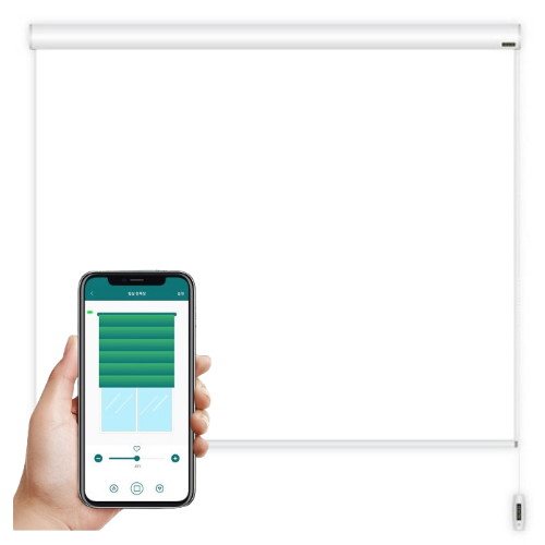 아라크네 앱사용 화이트프리미엄 전동스크린