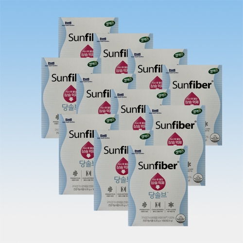 매일유업 셀렉스 썬화이버 당솔브 스틱 6.25g 10포 (11개)