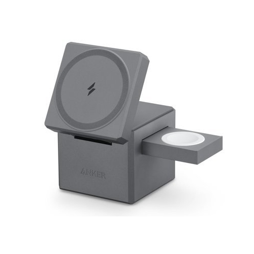 ANKER 3in1 맥세이프 큐브 30W 무선충전기 해외구매 (애플워치용)_이미지