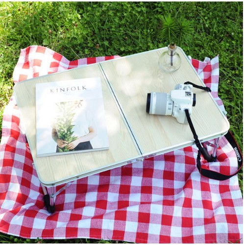 캠프타임 미니 접이식 테이블 (우드)_이미지