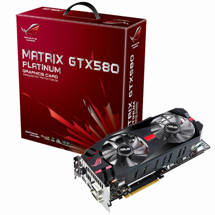 ASUS ROG 지포스 GTX580 MATRIX PLATINUM D5 1.5GB STCOM_이미지