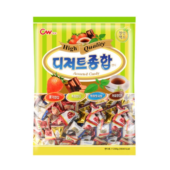 청우식품 디저트 종합 1.2kg (1개)_이미지