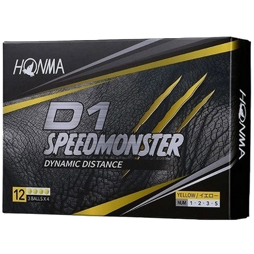 혼마 2021 D1 스피드몬스터 (컬러공, 12개)_이미지