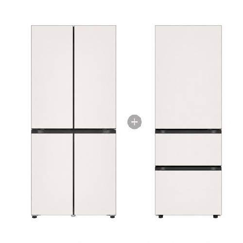 LG전자 디오스 AI 오브제컬렉션 Fit & Max G646GBB071 + Z386GBB221_이미지