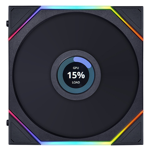 리안리 UNI FAN TL LCD 140 (블랙)_이미지
