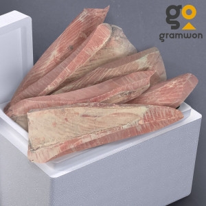 그램원 황다랑어 뱃살 중 5KG 원양산 고급 냉동 참치 회 업소용_이미지