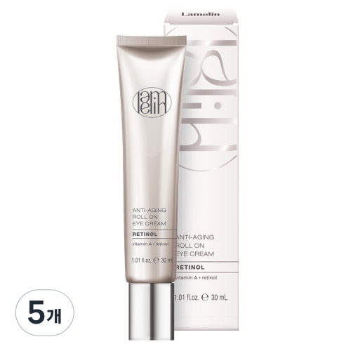프리티스킨 라멜린 안티에이징 롤 온 아이크림 레티놀 30ml (5개)_이미지