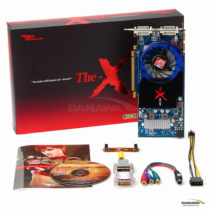 Rextech 라데온 HD 3850 The-X D3 256MB_이미지