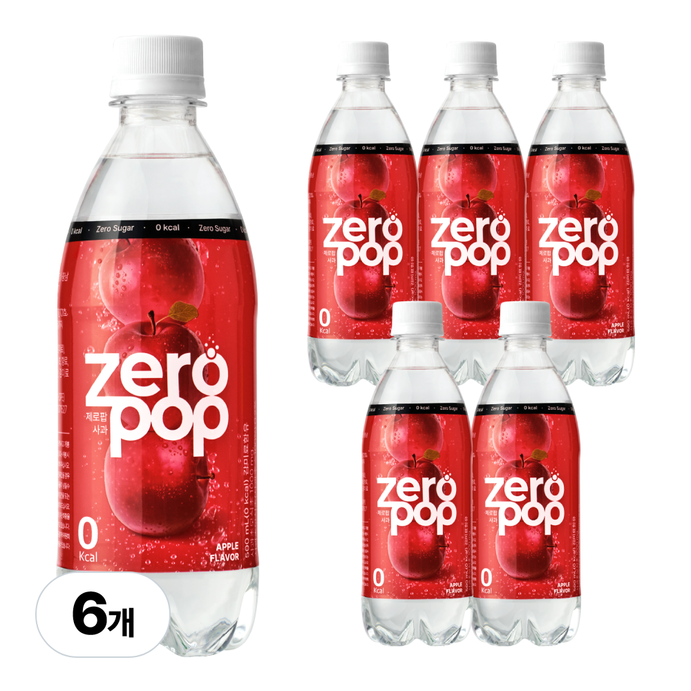 잇더핏 제로팝 사과 500ml