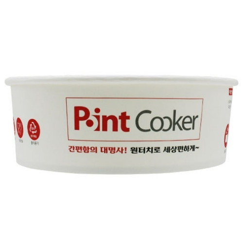 스마트 멀티 쿠커 라면조리기 인덕션전용 원형 종이용기 (50개)_이미지