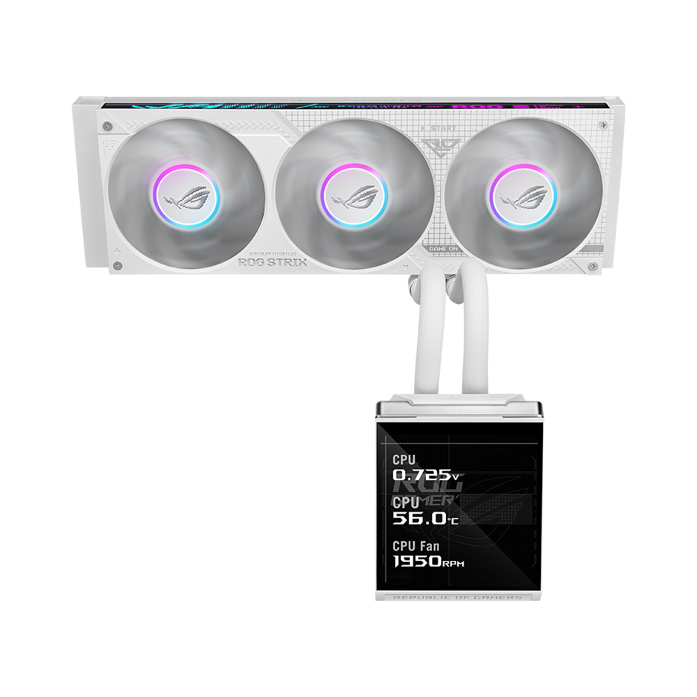 ASUS ROG STRIX SLC IV 360 ARGB LCD 대원씨티에스 (화이트)_이미지