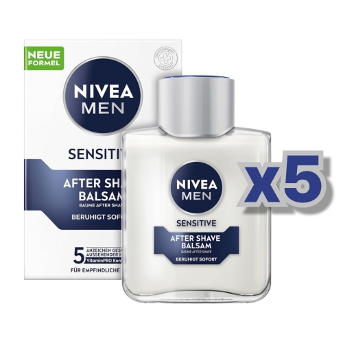니베아포맨 맨 센서티브 애프터 쉐이브 밤 100ml (5개)_이미지