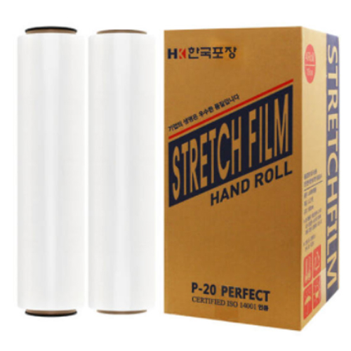 한국포장 스트레치 필름 25mic 500mm x 250m [4롤]