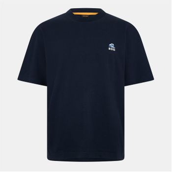 남성 티셔츠 Mens Te Numbers T-Shirt 595514 Dark Blue 147087494