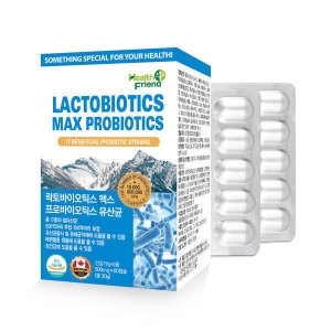 헬스프랜드 캐나다 락토바이오틱스 맥스 프로바이오틱스 유산균 500mg 60캡슐 (6개)_이미지
