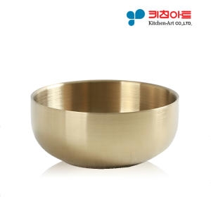 키친아트 금상첨화 티타늄 이중 국대접 13.3cm