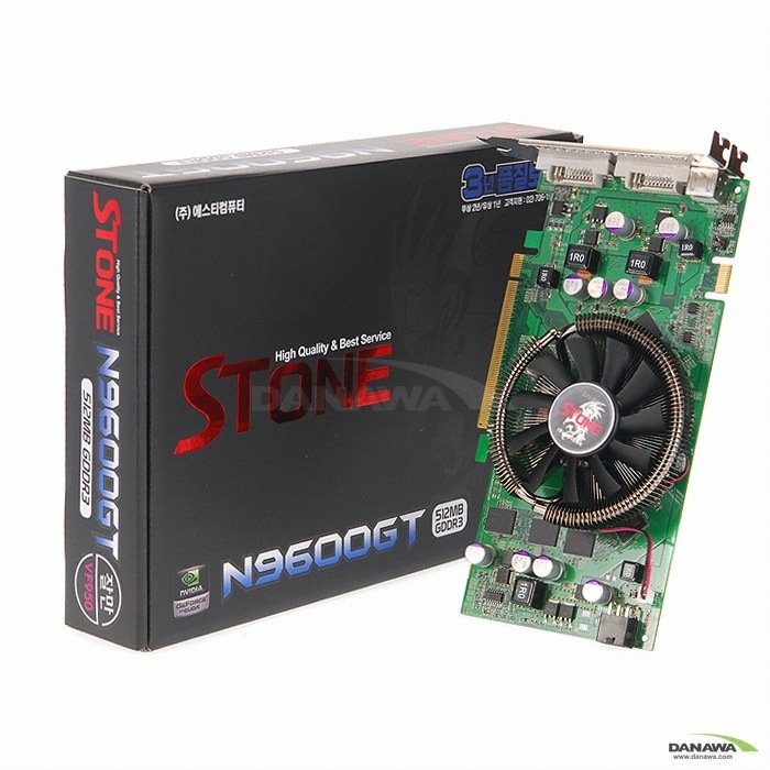 STCOM 지포스 9600GT STONE N9600GT 512MB VF9_이미지