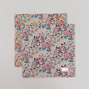 레노마 플라워 패턴 여성 나염 손수건 RFD9210
