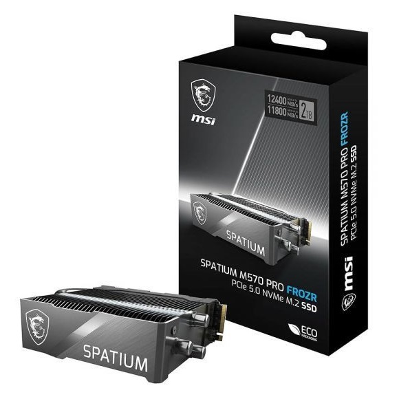 MSI SPATIUM M570 PRO FROZR M.2 NVMe 해외구매 (2TB)