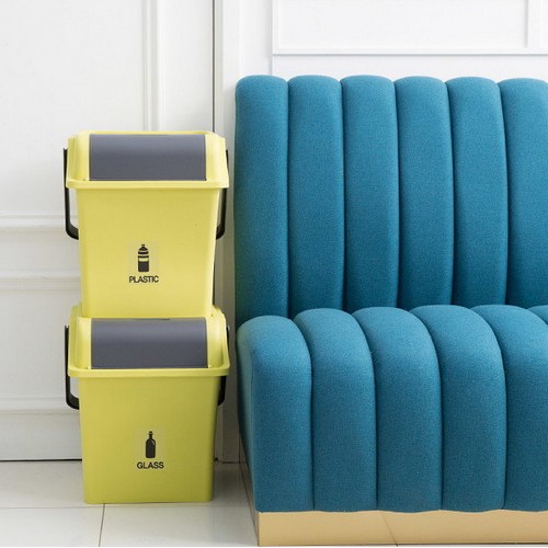 엔플라스틱 라이피스트 ㅤ데일리 분리수거함 45L (2개)_이미지