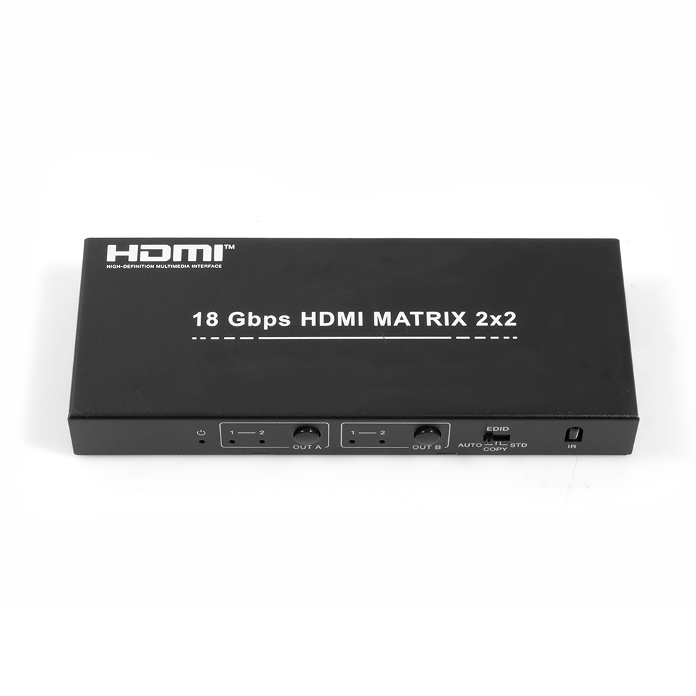 이지넷유비쿼터스 넥스트 2:2 HDMI 2.0 매트릭스 스위치 (NEXT-2212UHD4K)_이미지