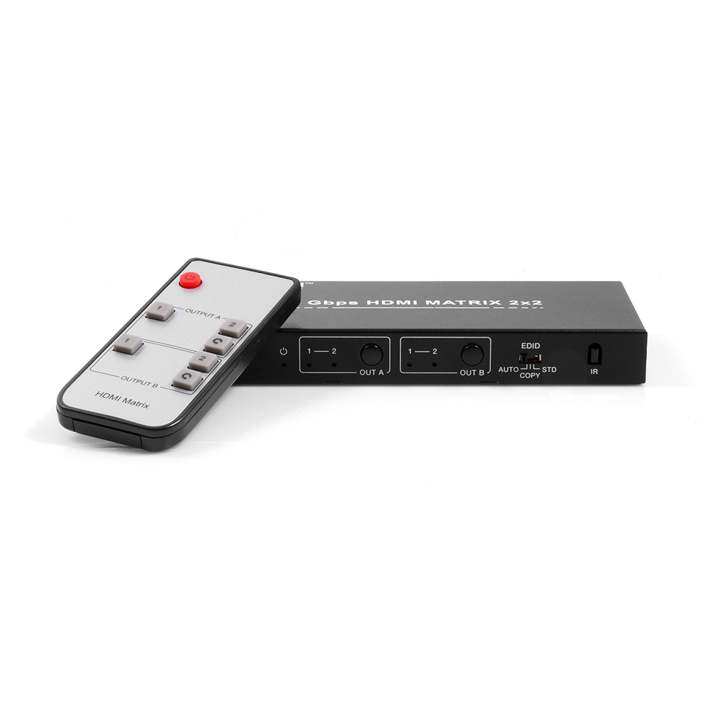 이지넷유비쿼터스 넥스트 2:2 HDMI 2.0 매트릭스 스위치 (NEXT-2212UHD4K)이미지입니다. 누르면 해당 게시물로 새창이동합니다.
