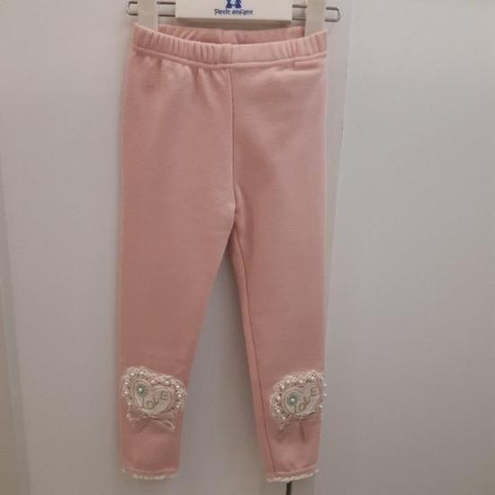 쁘띠앙팡 TALENTKIDS HC24 PC스노리본핑크겨울레깅스 PCV74GLE_이미지