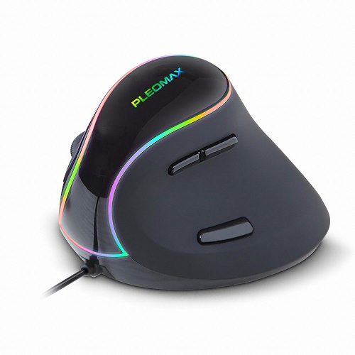 플레오맥스 MO-ER600 RGB 버티컬 인체공학 마우스_이미지