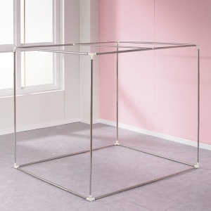 나사식 스텐봉 싱글/사각 난방텐트 모기장 겸용