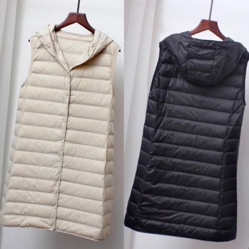 기타 시스터즈 시스터즈 강추위에도 가볍고 편한 경량 롱 후드조끼 7814965