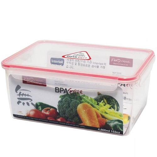 참좋은밀폐 직6-2호 4600ML 밀폐용기 반찬통 김치