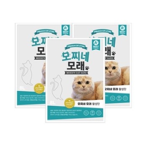 코리아독스 모찌네 모래 활성탄 6.2kg (3개)_이미지