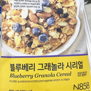 이마트 노브랜드 블루베리 그래놀라 시리얼 600g (2개)_이미지
