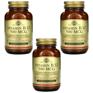 솔가 비타민 B12 500mcg 250캡슐 (3개)_이미지