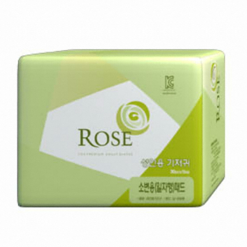 실버케어 로즈 소변용패드 일자형 30개 (8팩(240개))