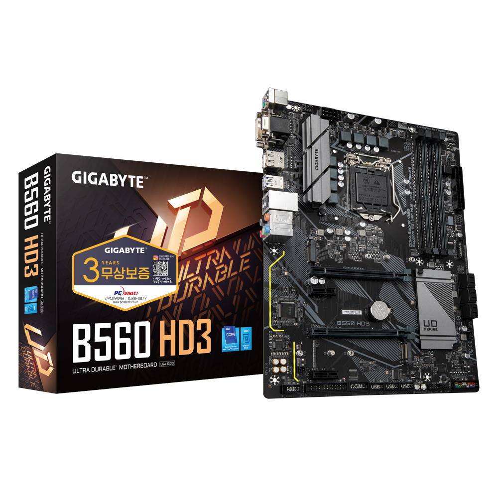 GIGABYTE B560 HD3 듀러블에디션 피씨디렉트