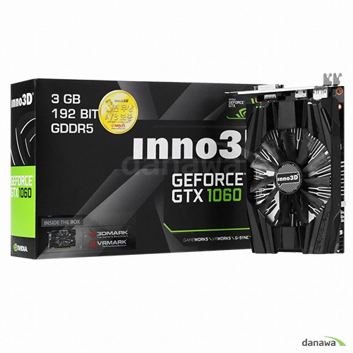 INNO3D 지포스 GTX1060 D5 3GB X1