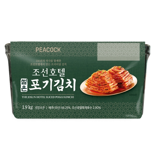 조선호텔 특제육수 썰은 포기김치 1.9kg (2개)_이미지