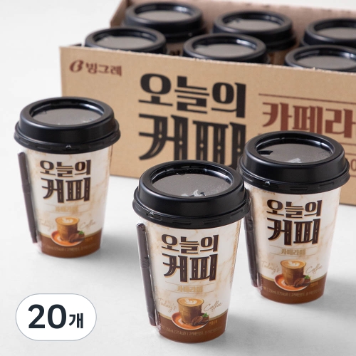 빙그레 오늘의커피 카페라떼20개입_이미지