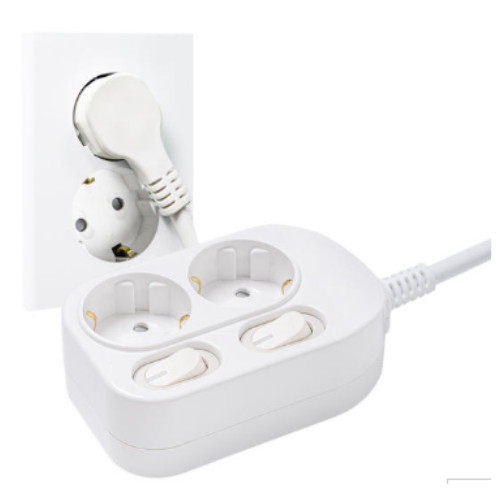 세계 몬스터탭 2구 개별스위치 멀티탭 (5m)