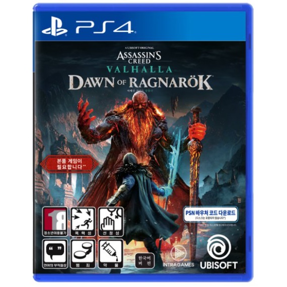 어쌔신 크리드: 발할라 라그나로크의 서막 한글판 PS4, 패키지코드_이미지