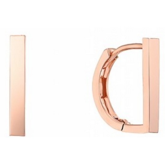 로이드 14K 베이직 플랫 귀걸이 LOFL3004T_이미지