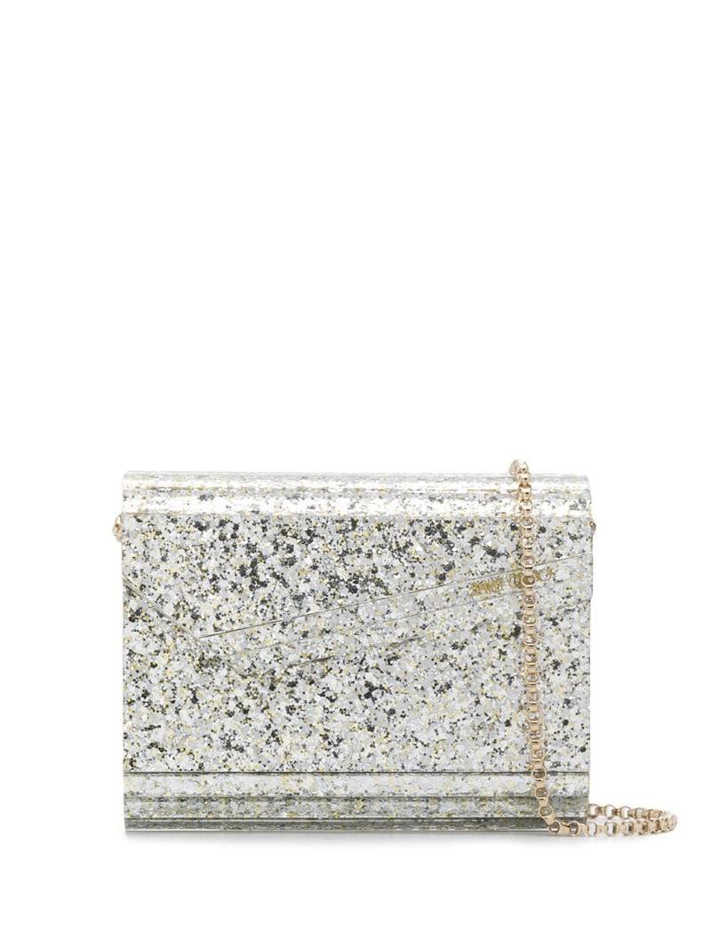 지미추 COARSE GLITTER ACRYLIC CLUTCH BAG CANDY COC 16JP12