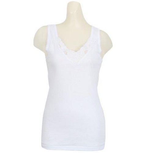 BYC 환타쟈 모티브 레이스 민소매 런닝 BYT5818이미지입니다. 누르면 해당 게시물로 새창이동합니다.