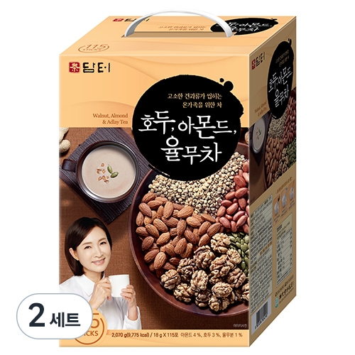 담터 호두 아몬드 율무차 18g 115개입 2개_이미지