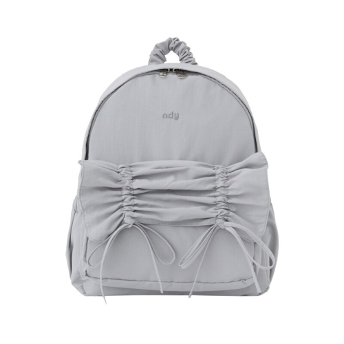 널디 리본 셔링 백팩 PNES26BG03 RIBBON SHIRRING BACKPACK_이미지