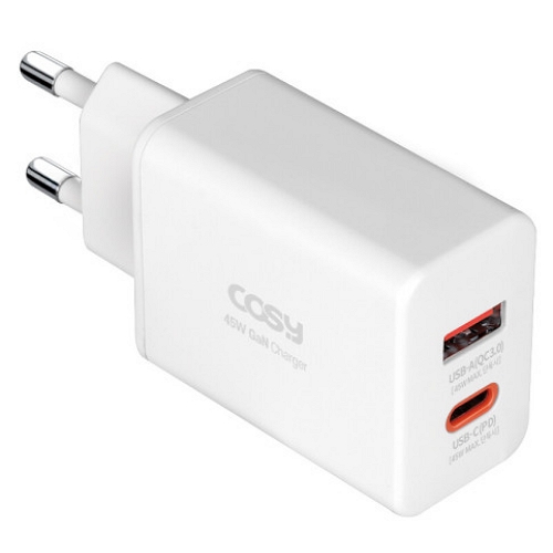 코시 PD PPS 45W 2포트 GaN 충전기 CGR2209PQ_이미지